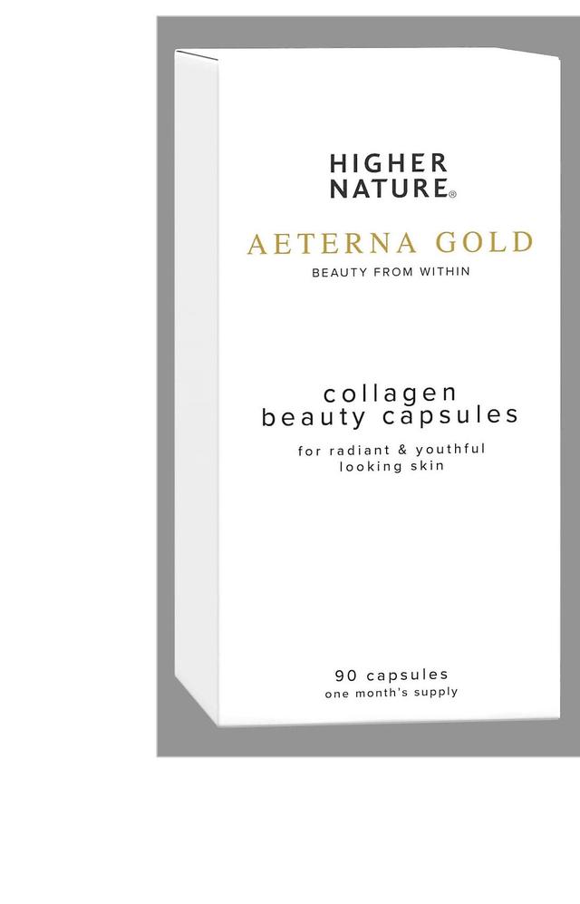 Higher nature aeterna gold collagen beauty capsules 90's (formerly restructuring complex) on Productcaster.