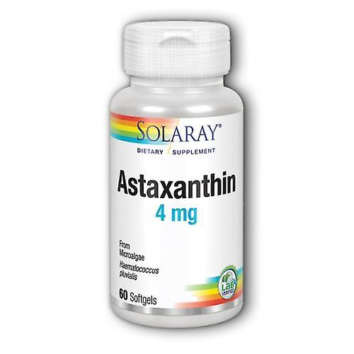 Solaray Astaxanthin,4 mg,60 Softgels (Pack of 1) on Productcaster.