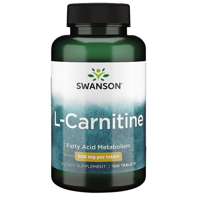 Brand Swanson L-carnitine 500mg 100 Tablets on Productcaster.