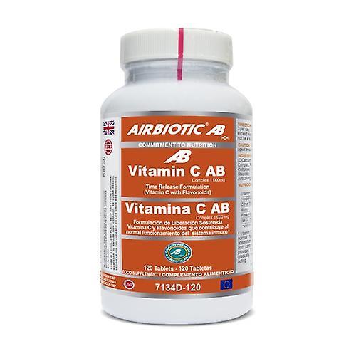 Airbiotic Vit C AB Complex (časové uvoľnenie) 120 tabliet po 1000 mg on Productcaster.