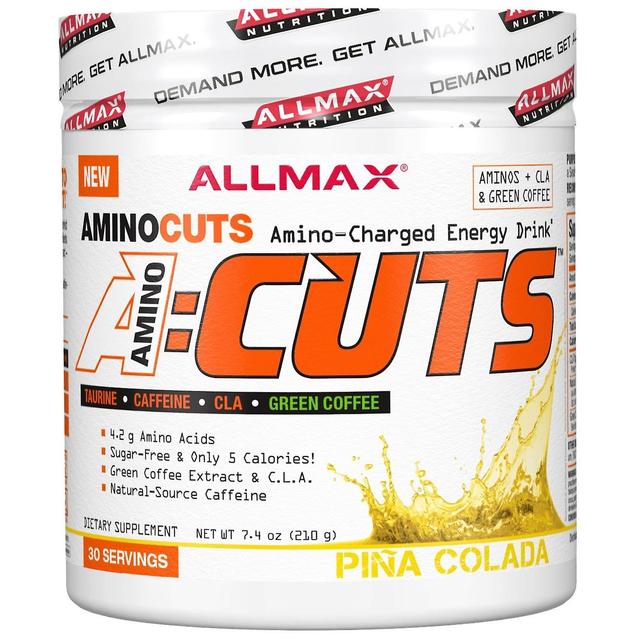 ALLMAX Nutrition, ACUTS, Amino-Charged Energy Drink, Pina Colada, 7.4 oz (210 g) on Productcaster.