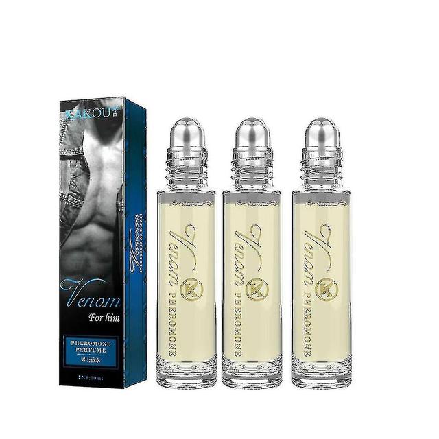 3pcs 10ml Best Sex Pheromone Intimate Partner Perfume Spray Fragrance For Men Women Black XXXL on Productcaster.