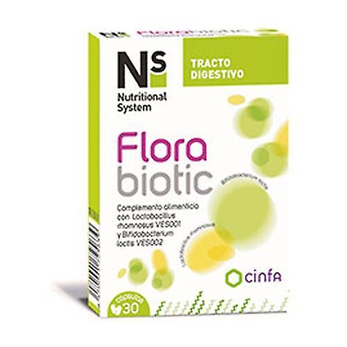 Nutritional System Flora Biotic 30 capsules on Productcaster.