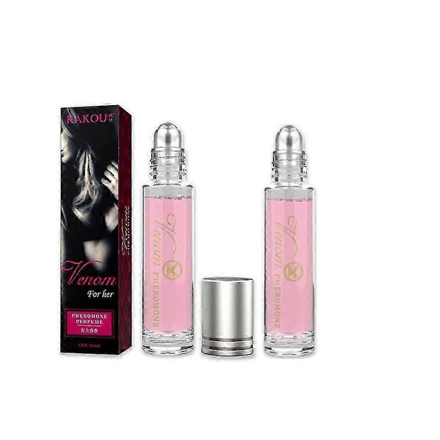 Kincjon 2pcs Pheromone Intimate Partner Perfume Attract girl Men&Women Roll On Fragrance on Productcaster.