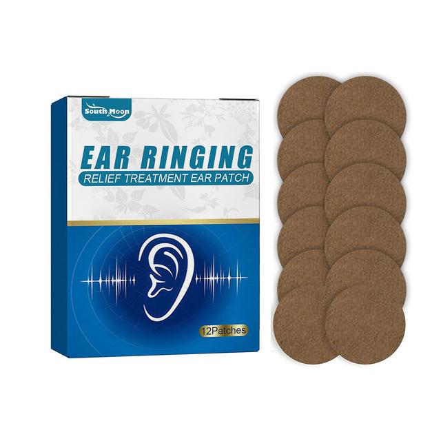 10pcs Tinnitus Relief Tratamento Earmuffs Patch Saúde do Ouvido Zumbido Deficiência Auditiva Azul on Productcaster.