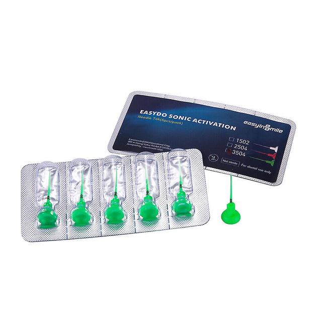 Atuto 60pcs Easyinsmile Dental Endo Activator Tip Endo Files Sonic Irrigator Root Canal Cleaning No Break 60 green on Productcaster.