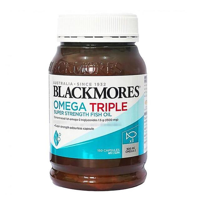 Blackmores Omega Triple Super Strength Fish Oil 150 Capsules [parallel Import] - 150 Capsules on Productcaster.