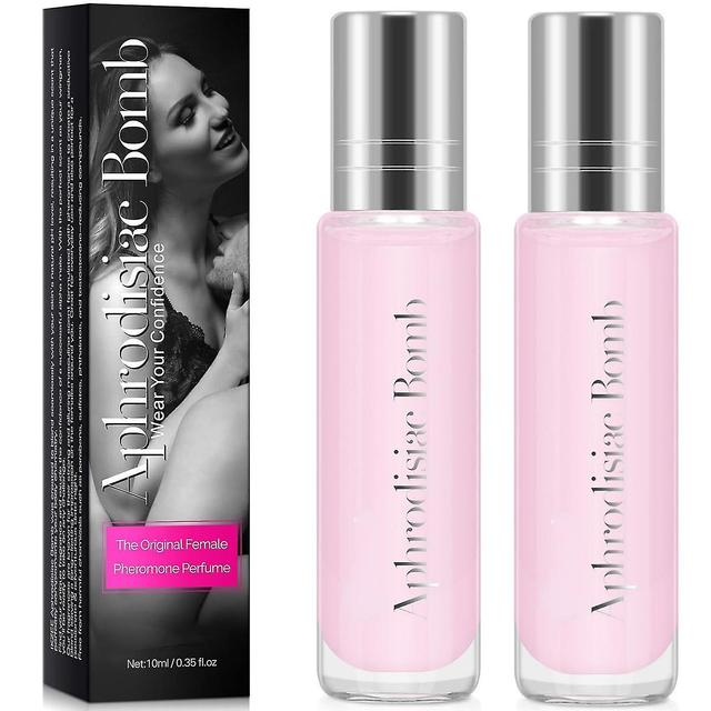 Roll On Perfume, Pheromone Perfume Roller Ball Essence Perfume, Long-lasting Attract Perfume, Advanced Pheromone Perfume Women 2pcs on Productcaster.