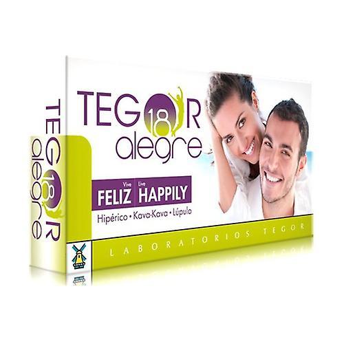 Tegor-18 Happy 40 capsules on Productcaster.