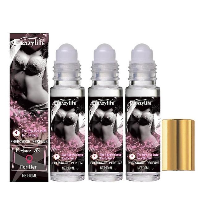 3pcs Feromona Fuerte Para Mujeres Para Atraer A Los Hombres Perfume Cuerpo Esencial Aceite Sexualmente Estimulante Perfume Sexy De Larga Duración on Productcaster.