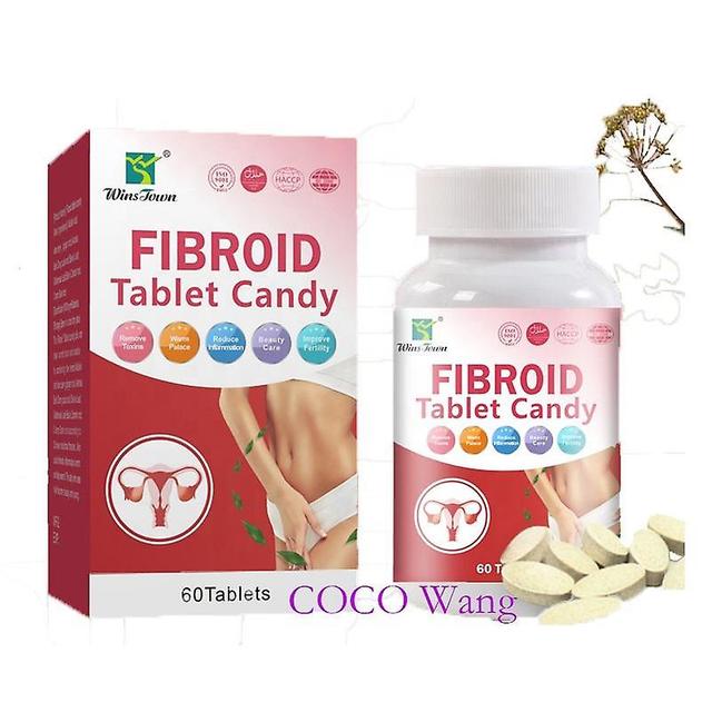 Winstown 100%Naturlig fibroid slik tablet kvinde fertilitetspiller livmoder detox tabletter kvinde Sund daglig ernæring supplement 2stk on Productcaster.