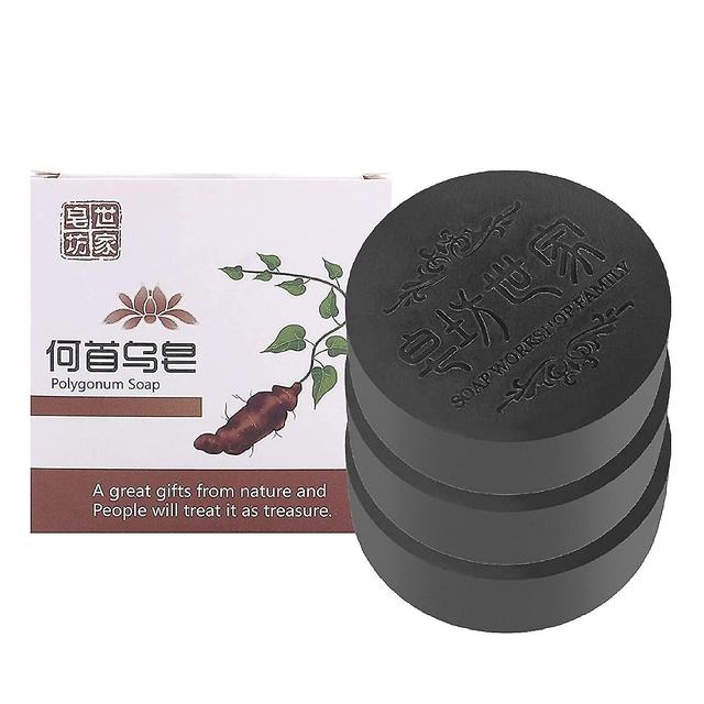 Ywfkmy He Shou Wu Soap Hair Growth, Black & Thick Hair Fallopia Multiflora Shampoo He Shou Wu Shampoo Soap, He Shou Wu Extract Shampoo Deep Cleansi... on Productcaster.