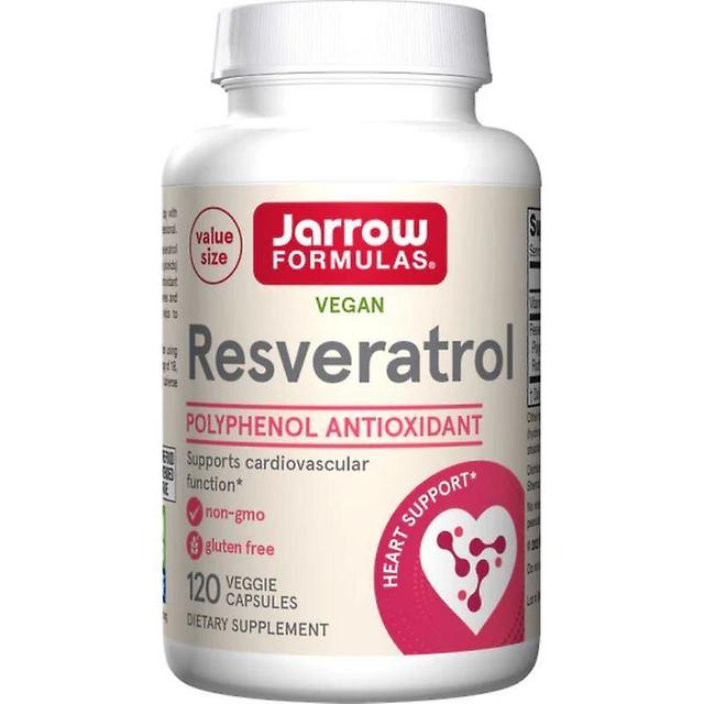 Jarrow Formulas Resveratrol 100mg Vegicaps 120 on Productcaster.