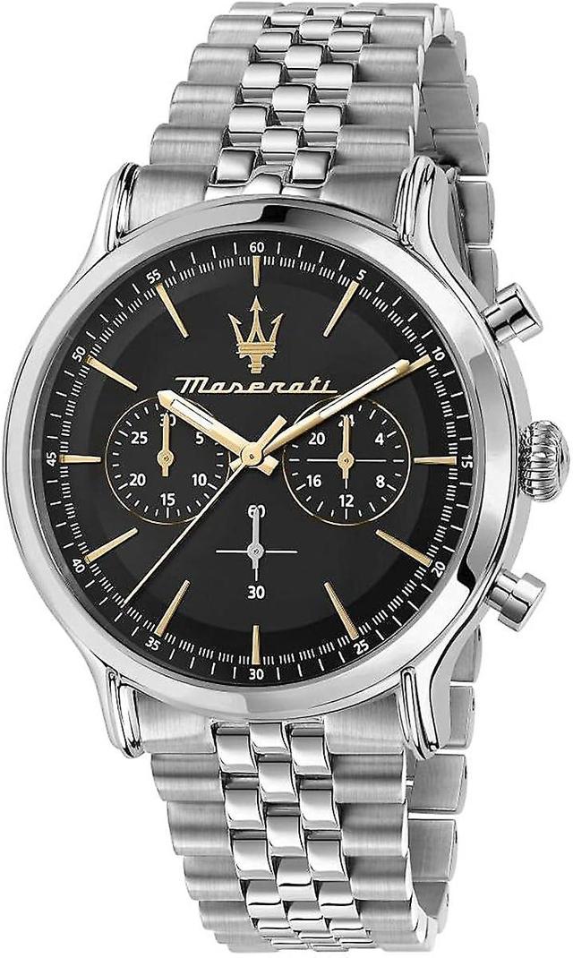 Maserati Herrenuhr R8873618017 Silber und Schwarz on Productcaster.