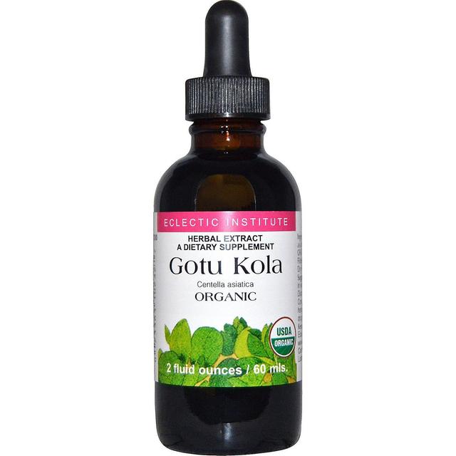 Eclectic Institute, Organic, Gotu Kola, 2 fl oz (60 ml) on Productcaster.