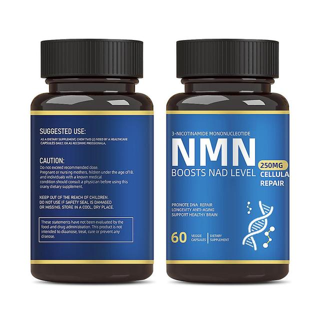 Nmn Capsules Anti Ageing Detox Nicotinamide Mononucleotide 99% Purity Supplement 1PC on Productcaster.