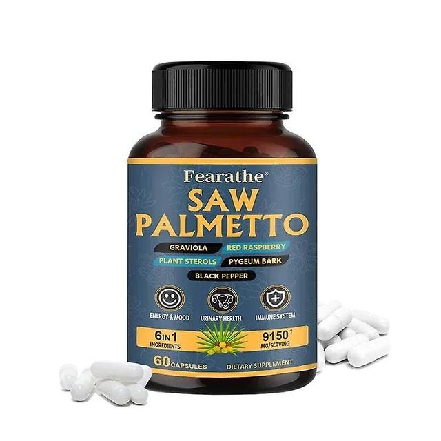 Sofirn Saw Palmetto Extract - Supports Urinary Tract and Prostate Health, DHT Blocker, Hair Supplement 60 count-1 bottle on Productcaster.