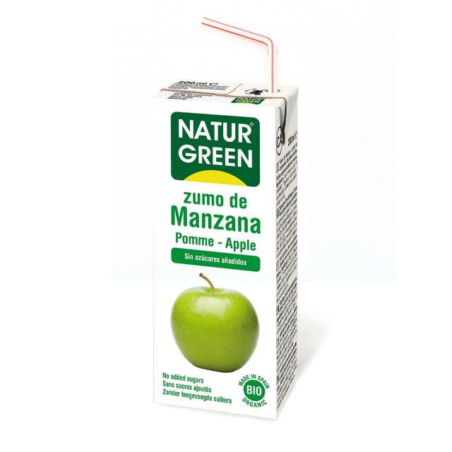 Naturgreen pack zumo manzana 200ml on Productcaster.