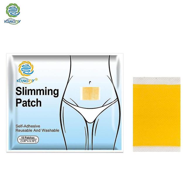 Emagrecendo Umbigo Vara Slim Patch 10 Pedaços /saco Peso Perder Colar Ingredientes Naturais Detox Adesivo Queima gordura Patch on Productcaster.