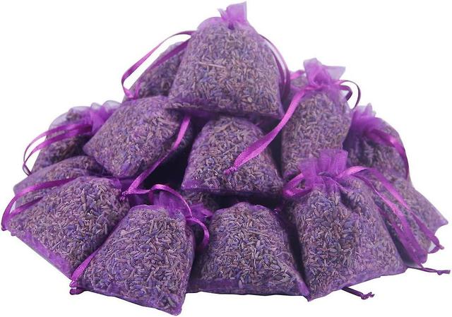 Grape Pp Lavendel Bud Sachets - 12 Päckchen 100% natürliche Heublumen on Productcaster.