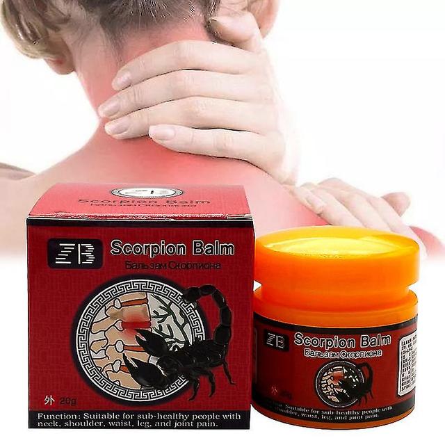 Sl Chang 20g Scorpion Venom Analgesic Ointment Relieves Sub-healthy People With Joint Pain Around The Shoulder Neck Waist And Leg on Productcaster.