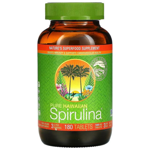 Nutrex Hawaii, Pure Hawaiian Spirulina, 1,000 mg, 180 Tablets on Productcaster.