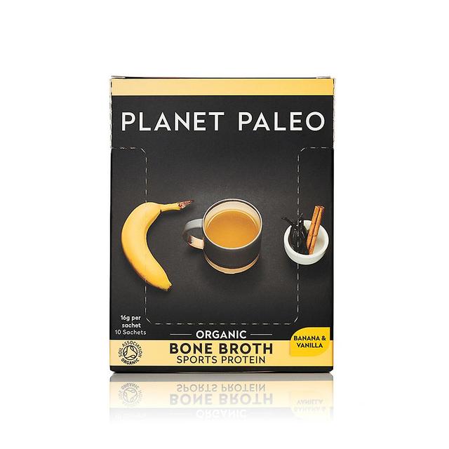 Planet paleo organic bone broth sport protein vanilla & banana single sachet on Productcaster.