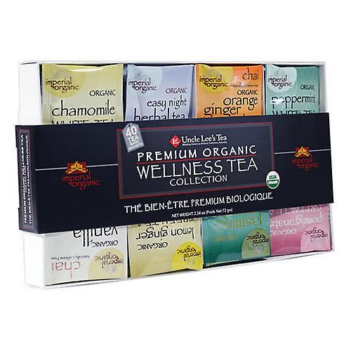 UNCLE LEE'S TEA Uncle Lees Tea Organic Wellness Tea Collection ,40 Bags on Productcaster.