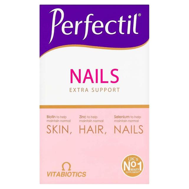 Vitabiotics Perfectil Plus Nails Extra Support - 60 Tabletten on Productcaster.