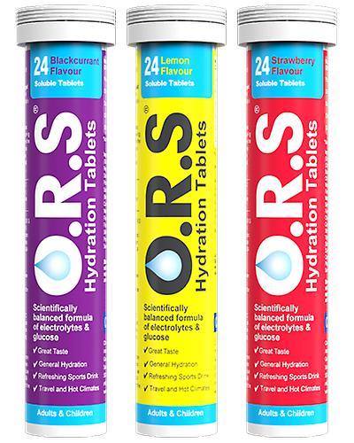 O.R.S Hydration Tablets | 24 Per Tube Box of 6 Tubes on Productcaster.