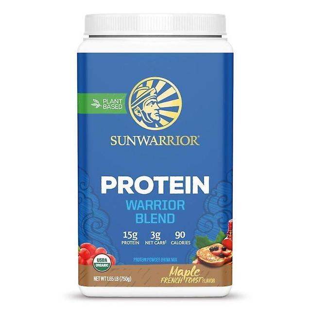 Sunwarrior Protein Warrior Blend Maple French Toast 750g on Productcaster.