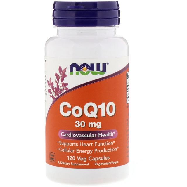 Now Foods, CoQ10, 30 mg, 120 Veg Capsules on Productcaster.