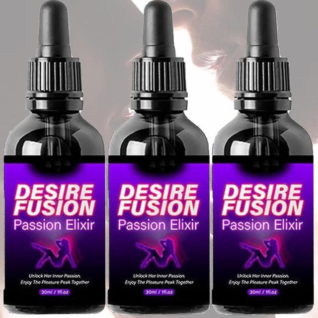 3pcs Desire Fusion Passion Elxir Libido Booster For Women Enhance Self-confidence Increase Attractiveness Ignite The Love Spark on Productcaster.