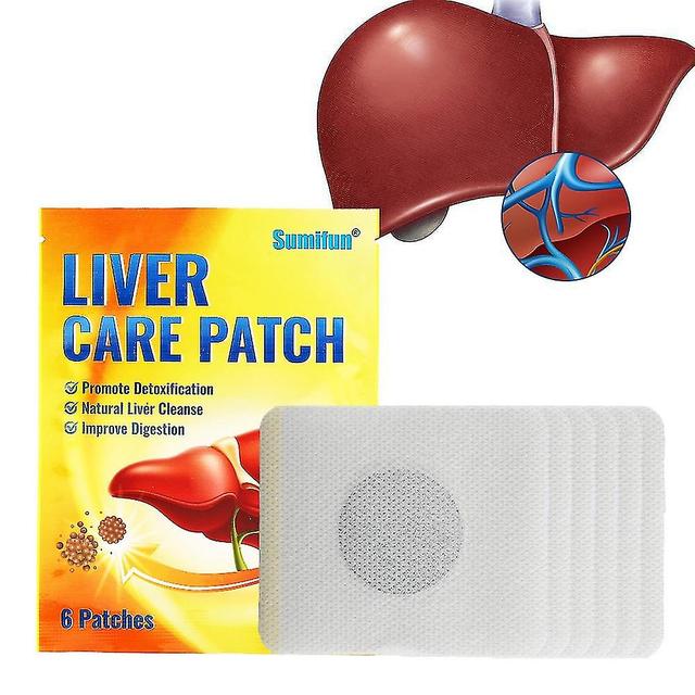 Liver Cleansing Patch Remove Bad Breath Promote Body Detoxification Improve Digestive Preventing Fatty Liver Health Care_PHC02 6pcs on Productcaster.