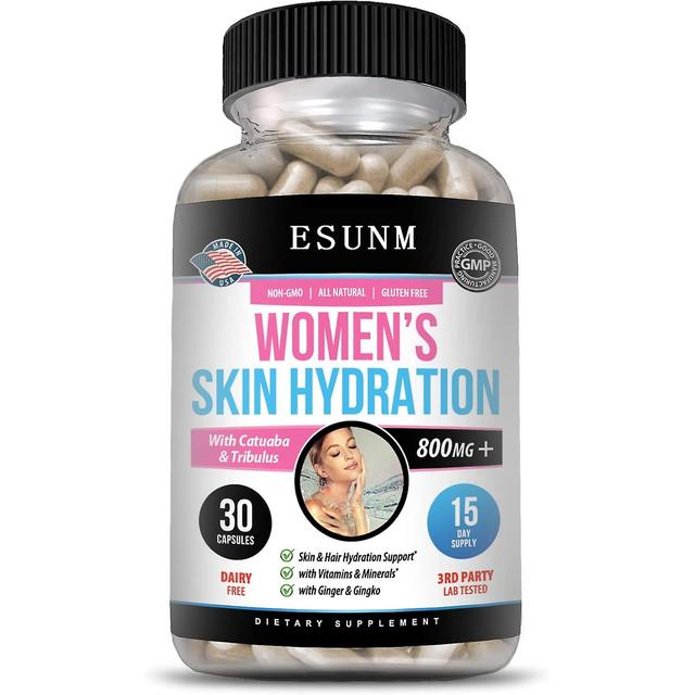 Zjrui Skin Hydration Vitamins Female Pills Skin Enhancer Capsules Skin Hydration Booster for Women - Promotes Increased Energy, Mood & Stamina 3 bo... on Productcaster.