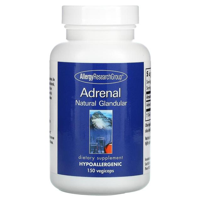 Allergy Research Group, Adrenal, Natural Glandular, 150 Vegicaps on Productcaster.