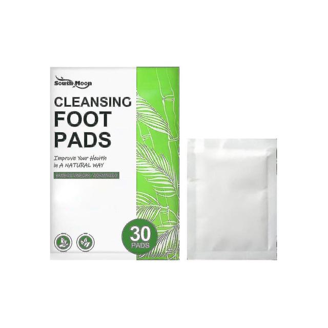 Lotion Bambu Natural Carvão Pé Patches Umidade Toxina Pé Patches 30pc/bag A on Productcaster.