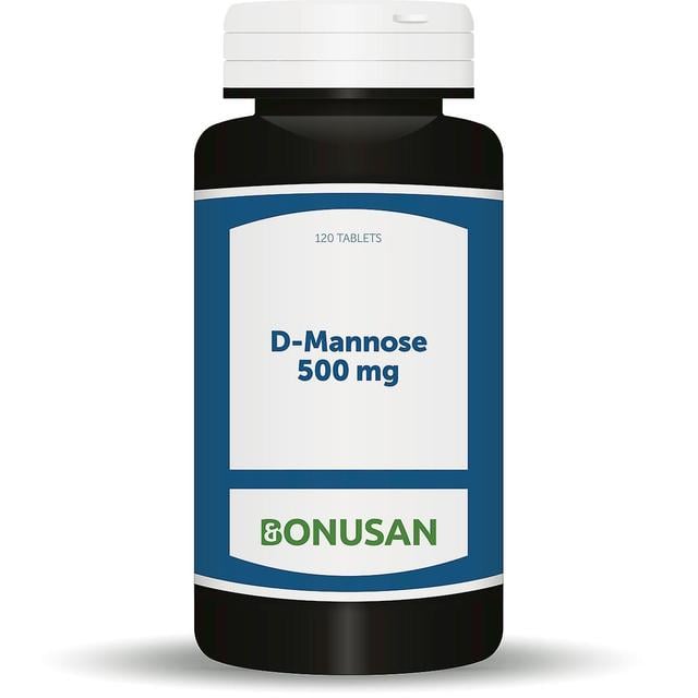 Bonusan d-mannose 500mg 120's on Productcaster.