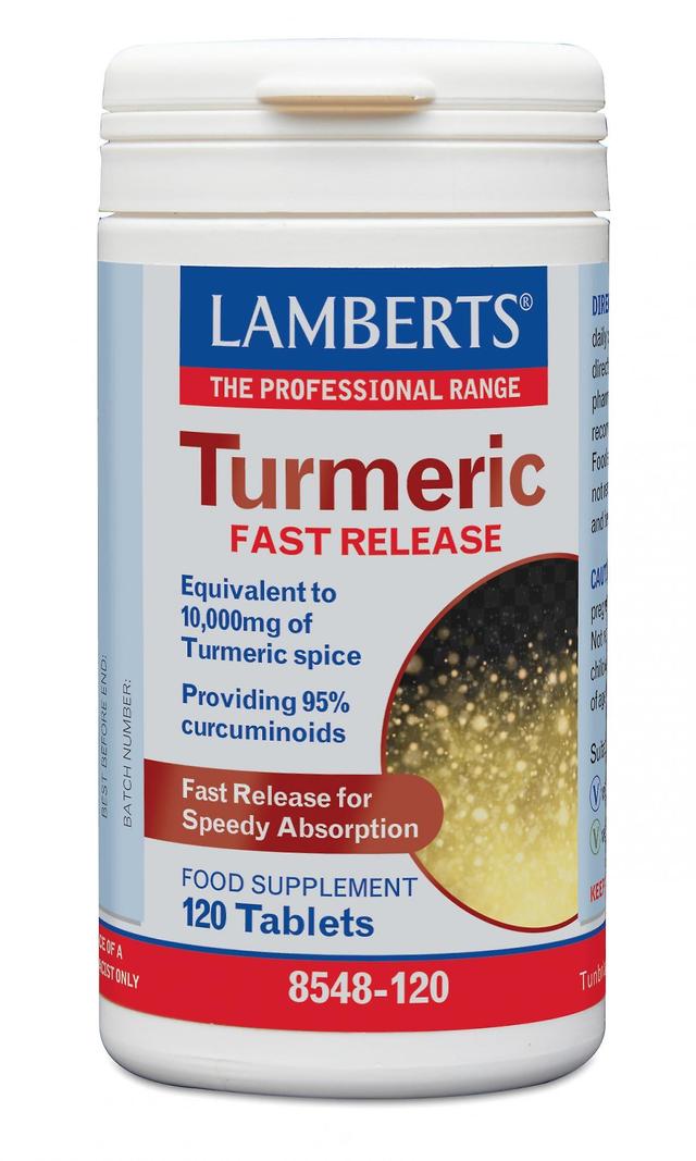 Lamberts turmeric fast release 120's on Productcaster.