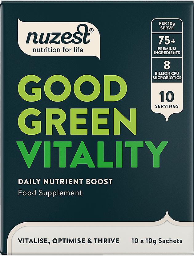 Nuzest good green vitality 10 x 1-g on Productcaster.