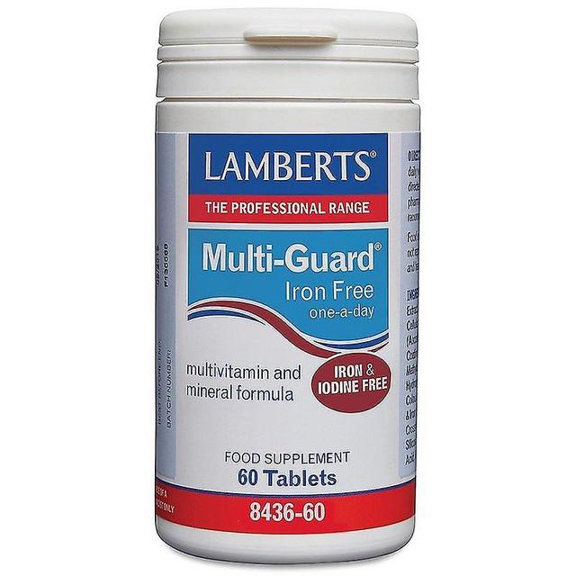 Lamberts Multi-Guard Żelazo Darmowe Zakładki 60 (8436-60) on Productcaster.