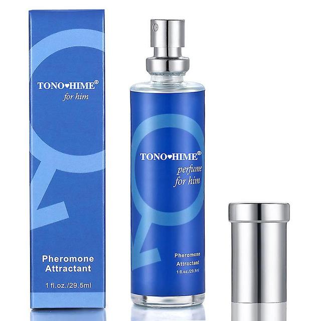 Eau de Cologne Cupidon pour hommes et femmes, faites-la tomber amoureuse de vous, phéromones voiture érotique persistante eau de toilette hommes bleus on Productcaster.