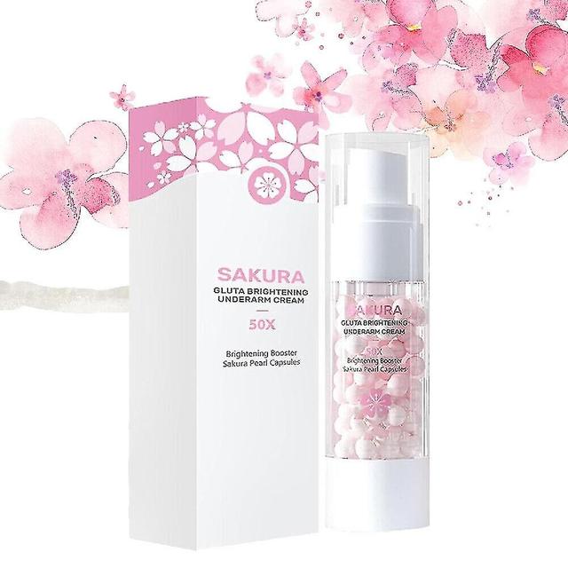 Sakura Gluta Rozjasňujúca perlová kapsula krém na podpazušie 50x Booster -GSL on Productcaster.