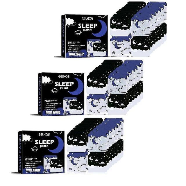 Woosien 1/2/3x Sleep Aid Patch Relieve Insomnia, Irritability, Anxiety, Improve Sleep Quality, Improve Sleep, Sleep Patch 3pcs on Productcaster.