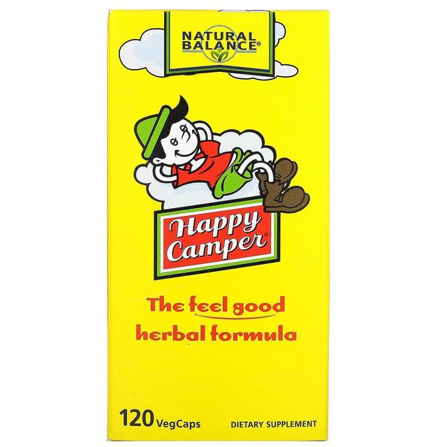 Natural Balance, Happy Camper, 120 Vegetarian Capsules on Productcaster.