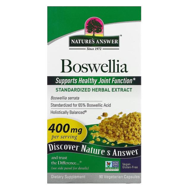 Nature's Answer, Boswellia, 400 mg, 90 Vegetarische Kapseln on Productcaster.