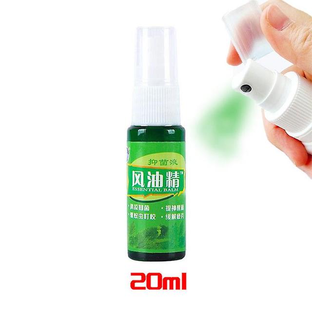 20/30ml Refreshing Oil Cooling Spray Tiger Balm Natural Medicinal Pain Relief Headache Dizziness Abdominal Rheumatism Arthritis Hk 20ml Cooling Spray on Productcaster.