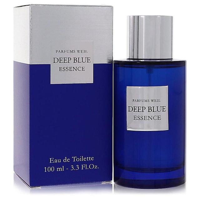 Deep Blue Essence by Weil Eau De Toilette Spray 3.3 oz for Men - Fragrances for Men Weil n/a 100 ml on Productcaster.