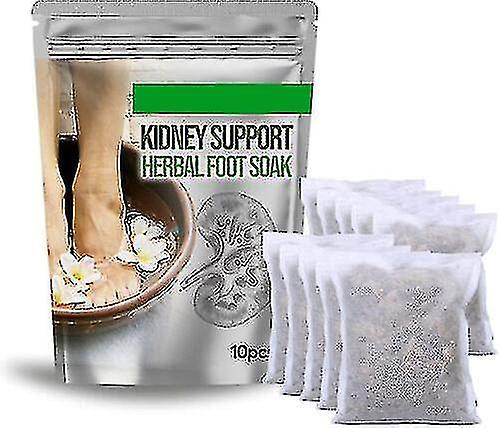 Herbal Foot Bath Pack, Lymphatic Drainage Ginger Foot Bath 10Pcs on Productcaster.