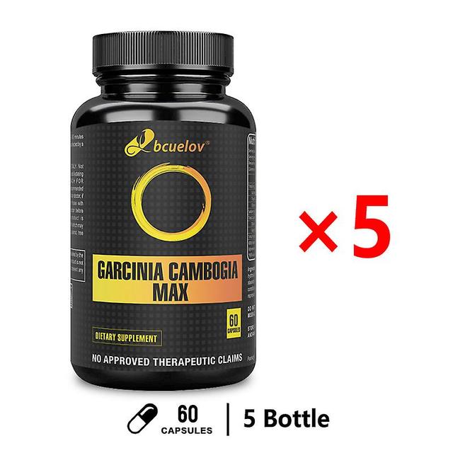 Vorallme Garcinia Cambogia Supports Fat Burning, Weight Control & Metabolism, Appetite Suppression, Gut Health & Immune Supplement 5 bottle on Productcaster.